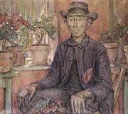Robert Reid Old Gardener oil painting artist